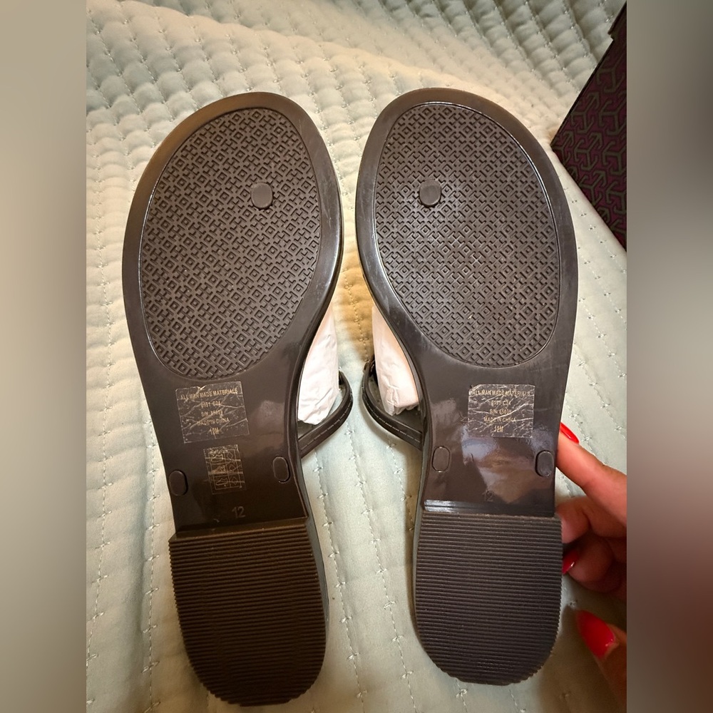Tory Burch Brown Mini Miller Jelly Sandal - Picture 2 of 6